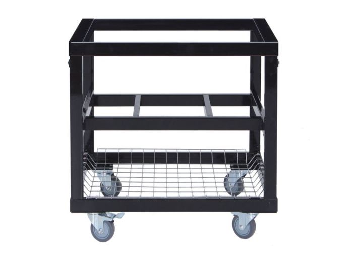 PRIMO METAL CART BASE WITH BASKET FOR PRIMO LARGE & X-LARGE OVAL CERAMIC CHARCOAL GRILL HEADS