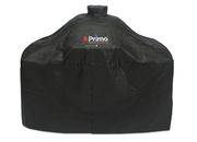 Primo Grill Cover for Primo Junior Oval Ceramic Charcoal Grill Head in Metal Cart Base
