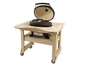 Primo Cypress Grill Table for Primo Round Ceramic Charcoal Grill Head