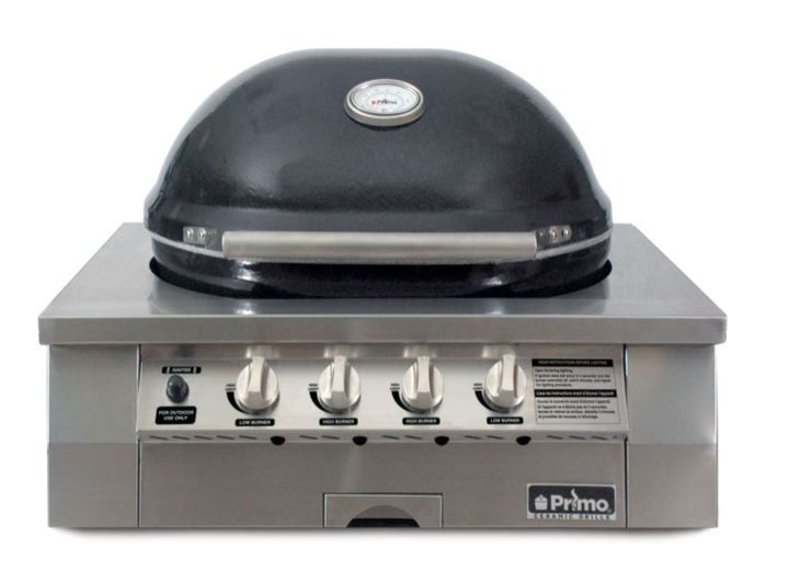 OVAL X-LARGE GAS GRILL, 21,000 BTU - HEAD (FOR BUILT-IN APPLICATIONS)