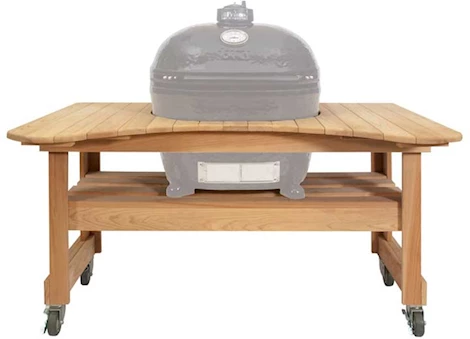 Primo Cypress Grill Table for Primo X-Large Oval Ceramic Charcoal Grill Head Main Image