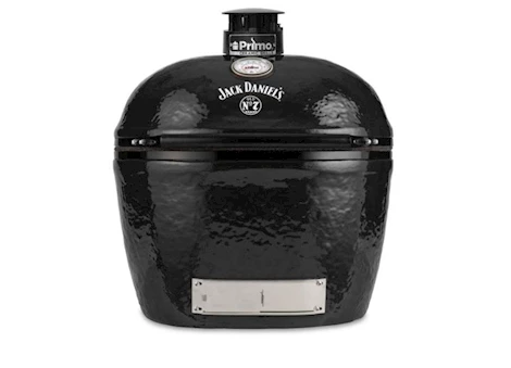 Primo X-Large Oval Ceramic Charcoal Grill Head – Jack Daniels Edition Main Image