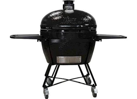 Primo Grills OVAL XX-LARGE CHARCOAL ALL-IN-ONE (HEAVY-DUTY STAND, SIDE SHELVES, ASH TOOL AND