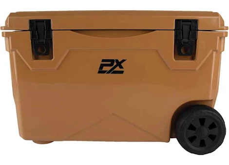 ProMaxx Automotive 75qt sportsman cooler with wheels and pull handle coffee Main Image