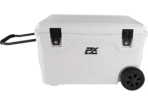 ProMaxx Automotive 75QT SPORTSMAN COOLER WITH WHEELS AND PULL HANDLE WHITE