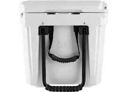 ProMaxx Automotive 50qt sportsman cooler with wheels and pull handle white