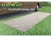 Prest-O-Fit 6 ft. x 15 ft. Aero-Weave Breathable Outdoor Mat - Santa Fe Brown