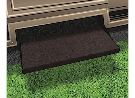 Prest-O-Fit OUTRIGGER RV STEP RUG 23 IN. WIDE - CHOCOLATE BROWN