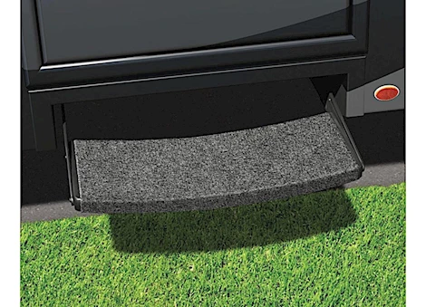 Prest-O-Fit Outrigger universal rv step rug 22 in. wide - castle gray Main Image