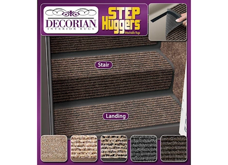 Prest-O-Fit STEP HUGGERS FOR RV STAIRS (131/2IN X 231/2IN) - SIERRA BROWN