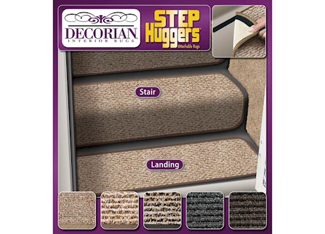Prest-O-Fit STEP HUGGERS FOR RV STAIRS (131/2IN X 231/2IN) - BUTTER PECAN