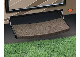 Prest-O-Fit Trailhead universal rv step rug 22 in. wide - buckskin brown
