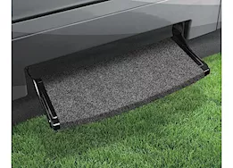 Prest-O-Fit Outrigger radius xt rv step rug 22 in. wide - castle gray