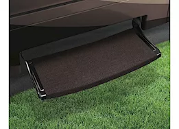 Prest-O-Fit Outrigger radius xt rv step rug 22 in. wide - chocolate brown