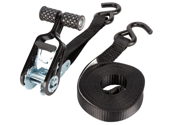 PERFORMANCE TOOL SECURE X 4-PK 1 IN. X 15 FT. TIE DOWN STRAPS