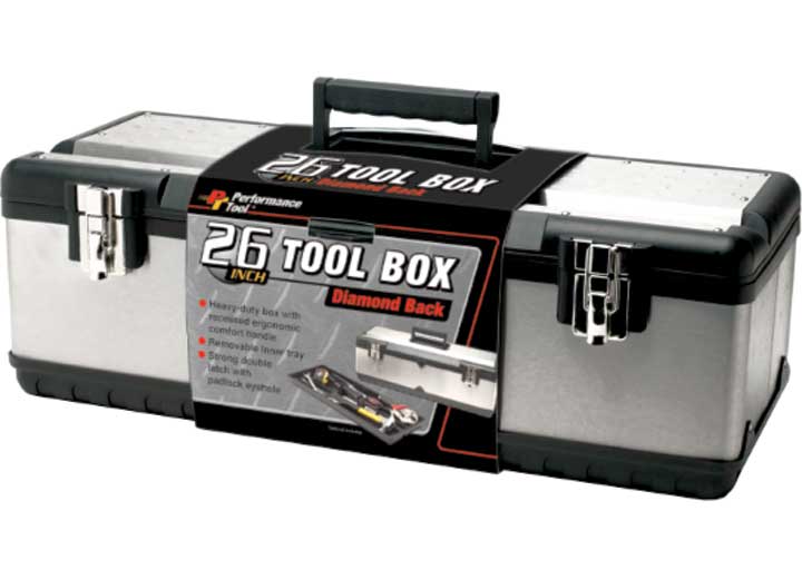 Performance Tool 26in steel tool box Main Image