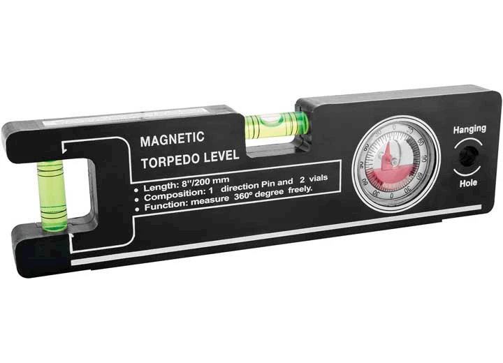 Performance Tool 8in magnetic level w/angle finder Main Image