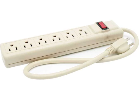 Project Pro Power Strip - 6 Outlet with 2 ft. Cord