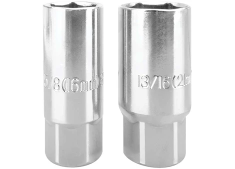Performance Tool SPARK PLUG SOCKETS, 3/8IN DR, 2 PK