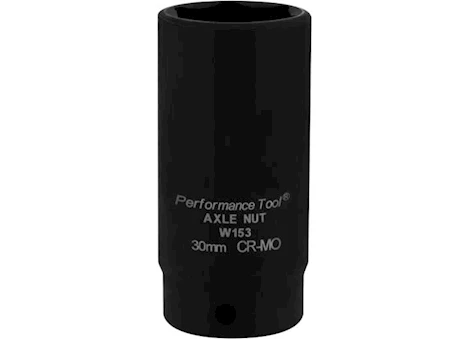 Performance Tool 30mm fwd axle nut skt chr-moly Main Image