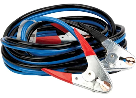 Performance Tool 4GA 20' Battery Jumper Cables with Red/Black PVC-Coated Parrot Clamps