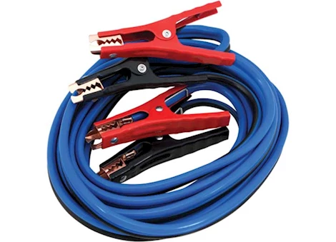 Performance Tool 4GA 20' Battery Jumper Cables with Red/Black PVC-Coated Insulated Clamps Main Image