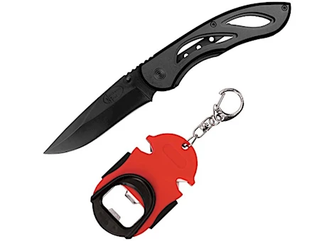 Performance Tool TACTICAL KNIFE W/ SHARPENER