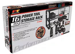 Performance Tool 16in power tool storage rack