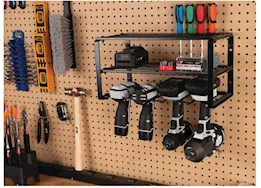 Performance Tool 16in power tool storage rack