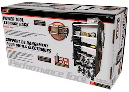 Performance Tool Power tool storage rack, 5-level, 17in