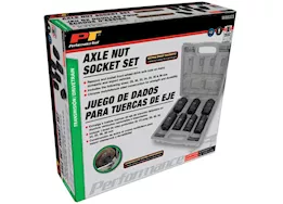 Performance Tool 1/2in dr. axle nut socket set, 7 pc