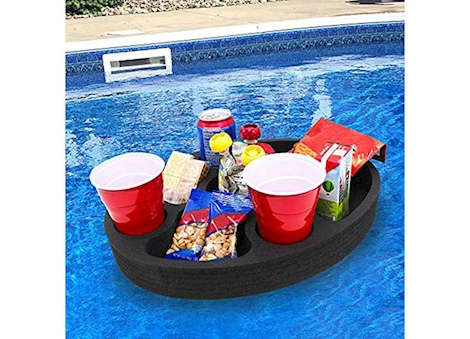 Polar Whale Floating Drink Holder Refreshment Table Tray, 17"