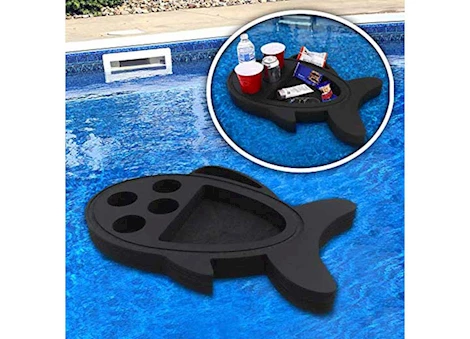 Polar Whale Floating Fish Drink Holder Refreshment Table Tray