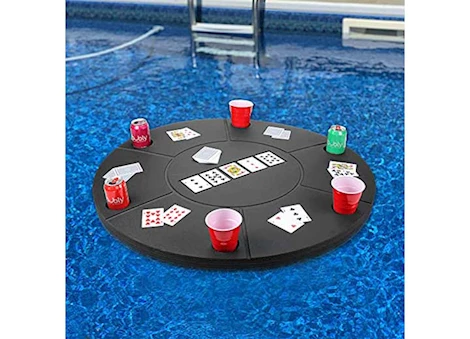 Polar Whale Products FLOATING TEXAS HOLDEM POKER TABLE 3FT ROUND