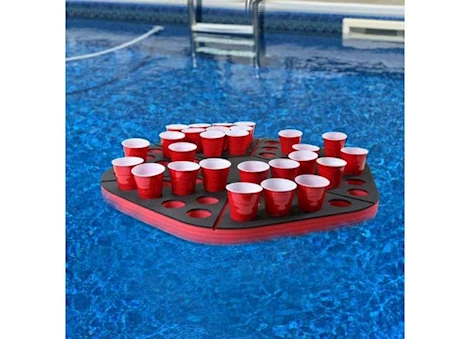 Polar Whale Products FLOATING 6-PLAYER BEER PONG TABLE