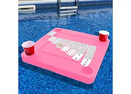 Floating Card Game Table, Pink, 2 ft