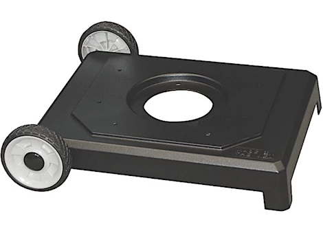 MHP Outdoor Grills 2-Wheel Portable Base Only for Liquid Propane Gas Grill Models - Black Aluminum|OC-P
