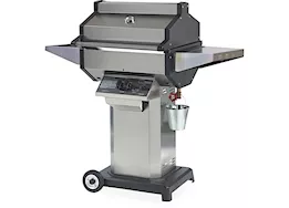 Phoenix Grills Propane Gas Cast Aluminum End Cap Model w/Stainless Grill Head & Stainless Column