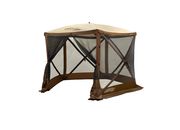 Quick-Set by Clam Venture 5-Sided Pop-Up Screen Shelter - Brown/Tan