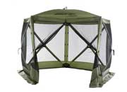 Quick-Set by Clam Venture 5-Sided Pop-Up Screen Shelter - Green