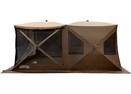 Quick-Set by Clam Cabin 4-Sided Screen Shelter - Brown/Tan