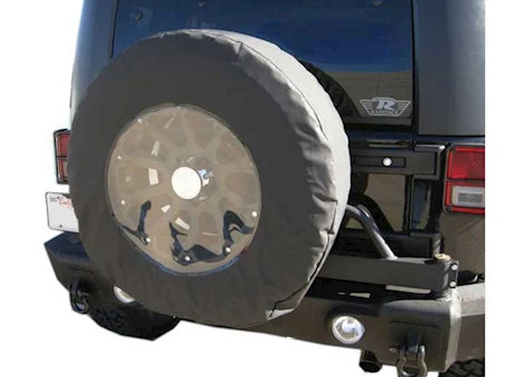 Rampage Products TIRE COVER W/17-INCH WINDOW IN30-32IN BLACK DIAMOND