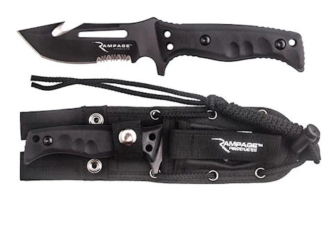 Rampage Products BLACK RECOVERY TRAIL KNIFE