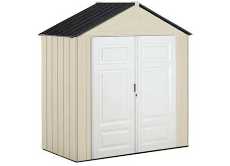 Rubbermaid Outdoor Storage Shed, 7x3.5 ft