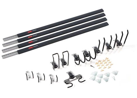 Rubbermaid 15PC FASTTRACK RAIL GARAGE KIT