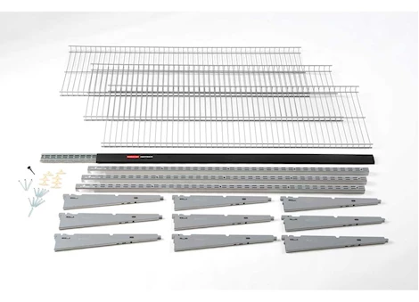 Rubbermaid FASTTRACK RAIL WIRE GARAGE SHELF KIT