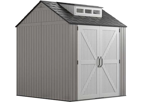 Rubbermaid Outdoor Storage Shed, 7x7 ft