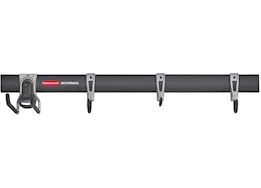 Rubbermaid 5pc fasttrack rail garage kit all in 1