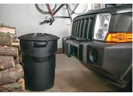 Rubbermaid Roughneck 32 gallon non wheeled trash can black