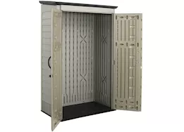 Rubbermaid Outdoor Storage Shed, 4x2.5 ft